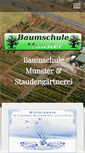 Mobile Screenshot of baumschule-munster.org